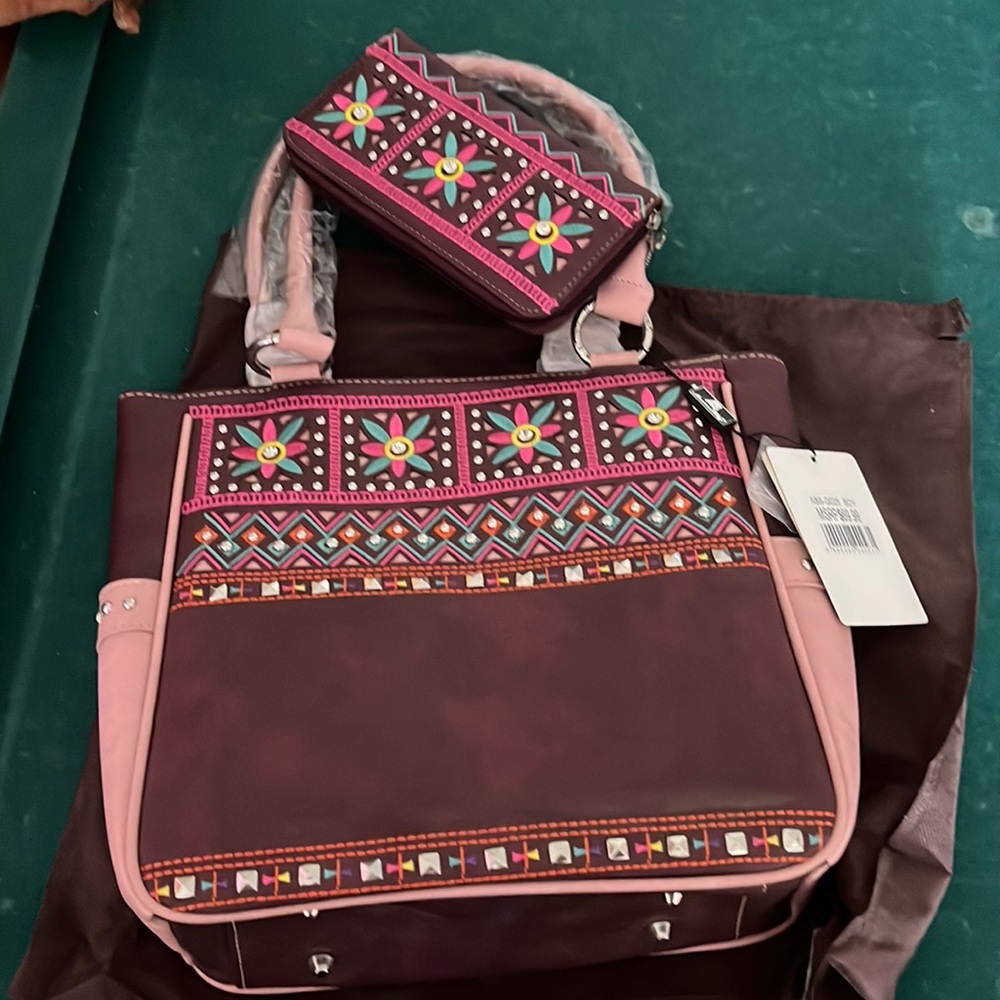 Concealed carry American Bling purse
